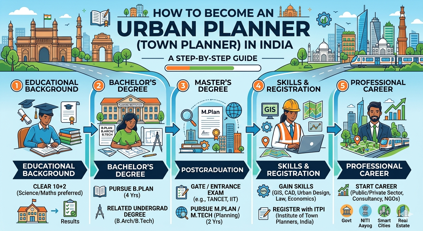 How to Become an Urban Planner (Town Planner) in India