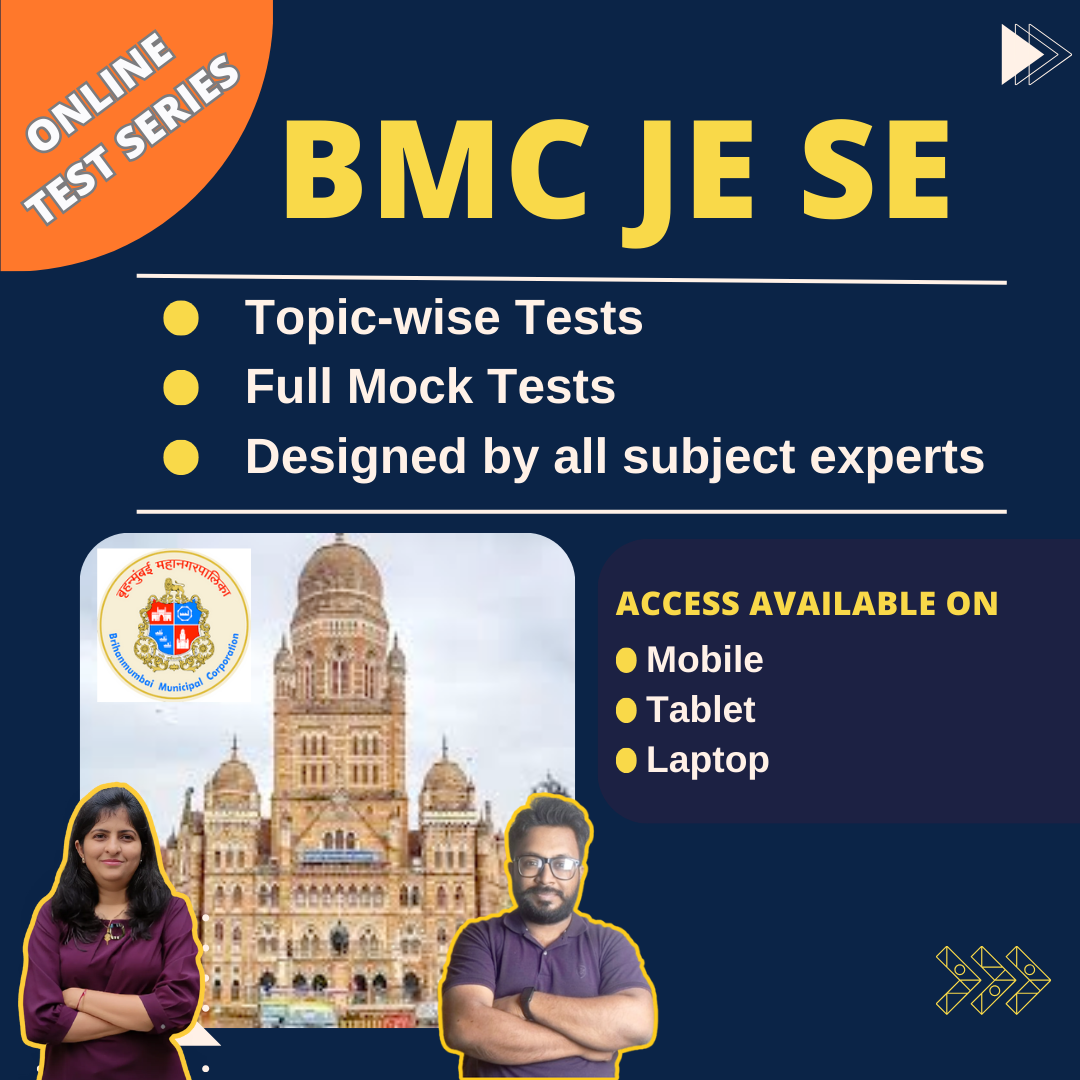 BMC SE/JE Exam 2025: Ultimate Test Series course by EduFest Academy