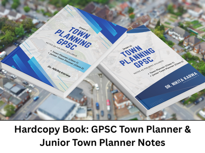 Hardcopy Book: GPSC Town Planner & Junior Town Planner Notes course by EduFest Academy
